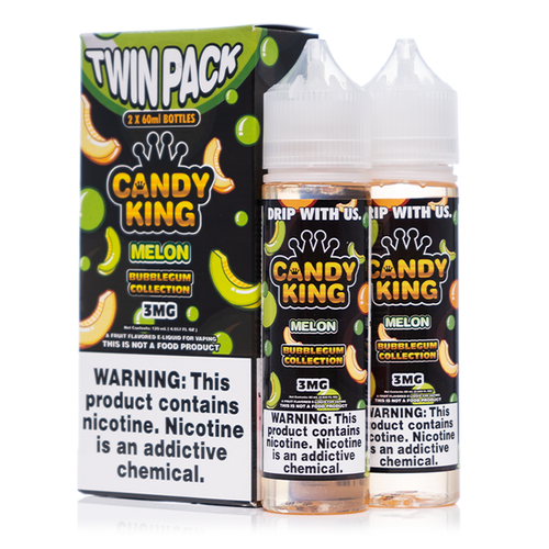 Candy King Melon Bubblegum Twin Pack ($19.99) | Ultimate Vape Deals
