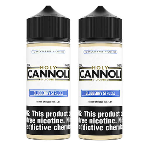 Holy Cannoli Blueberry Strudel 2 Pack Ejuice Bundle