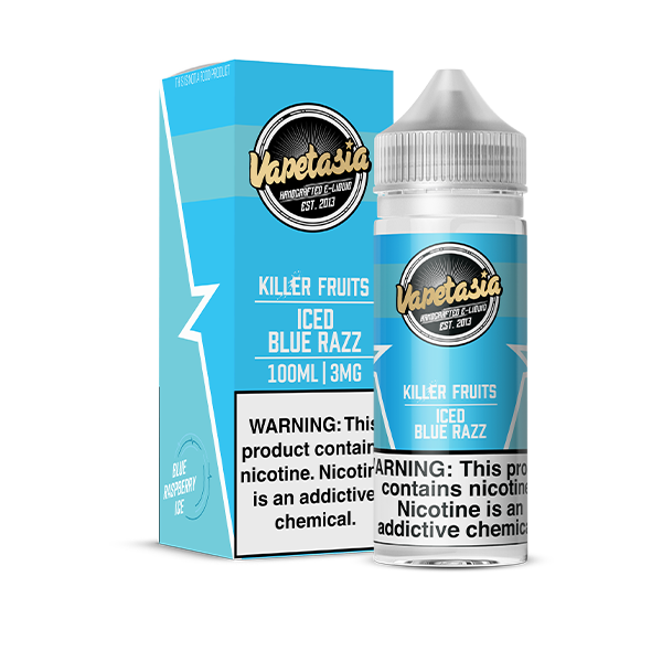 Vapetasia Killer Fruits Iced Blue Razz eJuice
