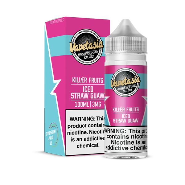 Vapetasia Killer Fruits Iced Straw Guaw eJuice