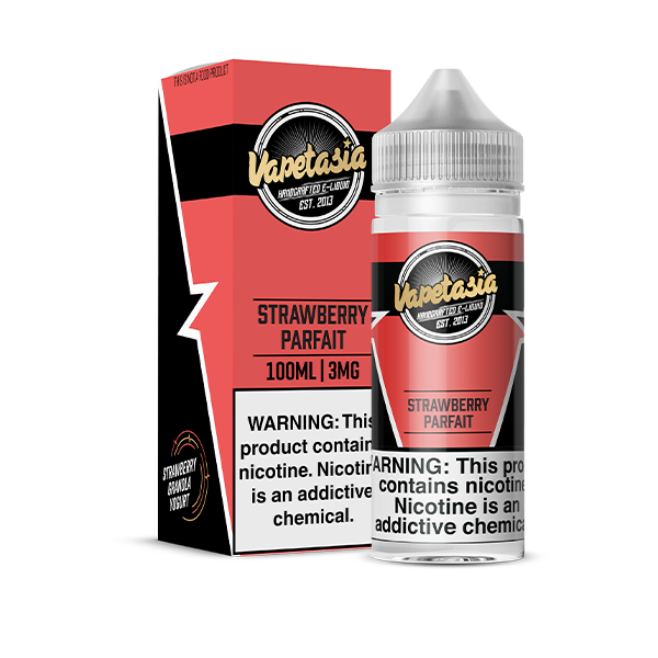 Vapetasia Strawberry Parfait eJuice