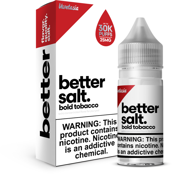 better salt bold tobacco eJuice