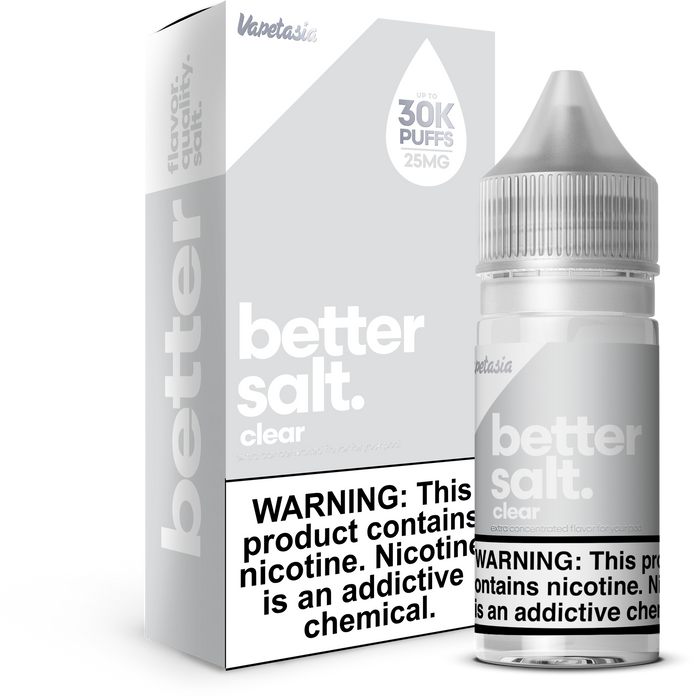 better salt clear eJuice