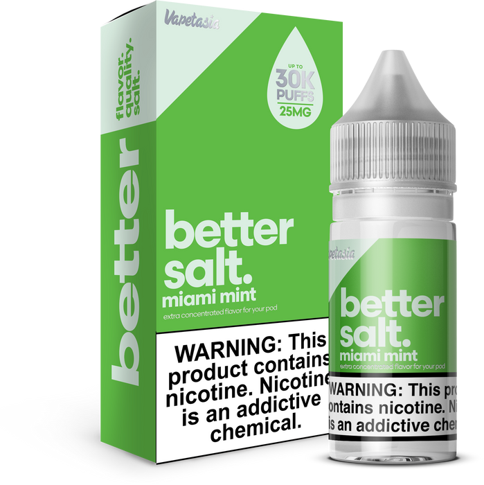 better salt miami mint eJuice
