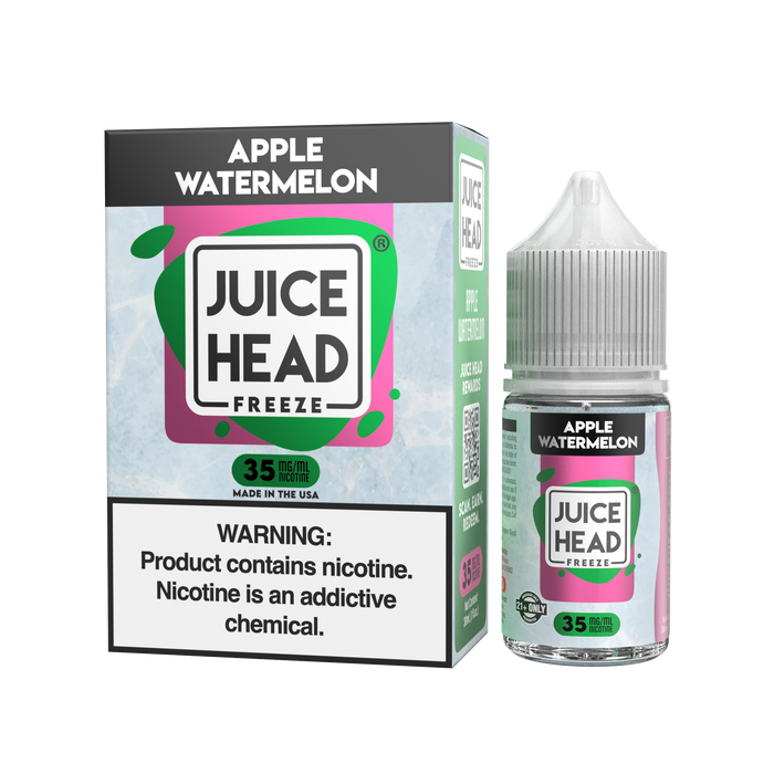 Juice Head Freeze Salt Apple Watermelon Freeze eJuice