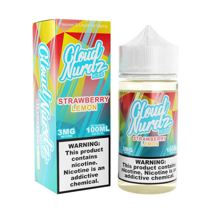 Cloud Nurdz Iced Strawberry Lemon eJuice