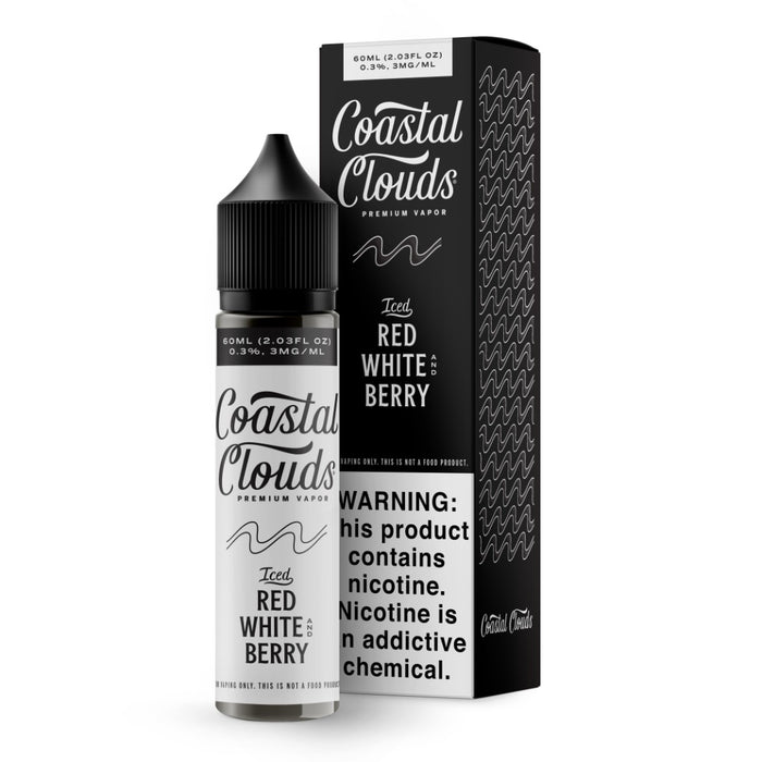 Coastal Clouds Red White and Berry Iced eJuice