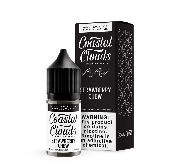 Coastal Clouds Salt Strawberry Chew eJuice