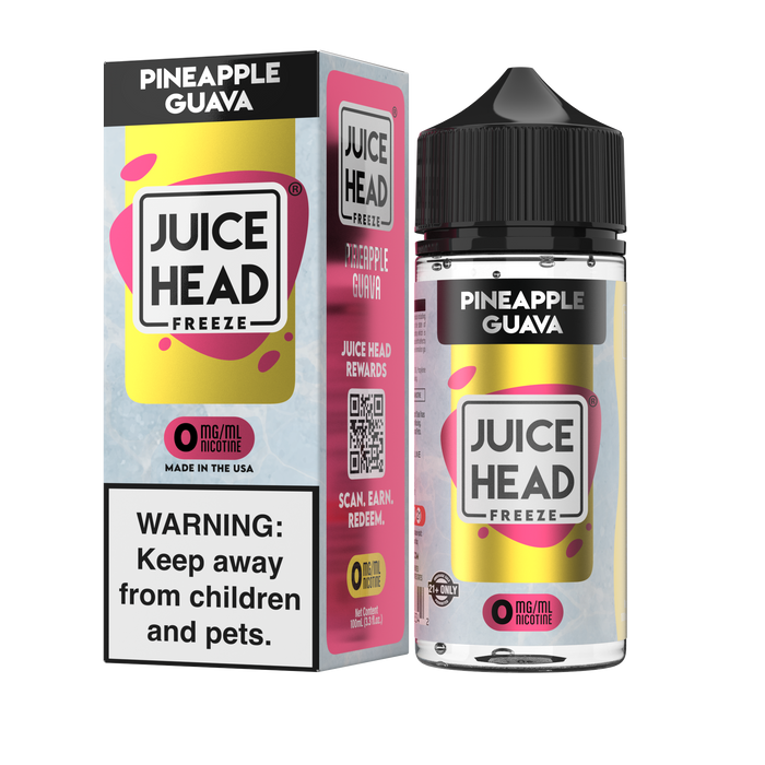Juice Head Freeze Pineapple Guava eJuice