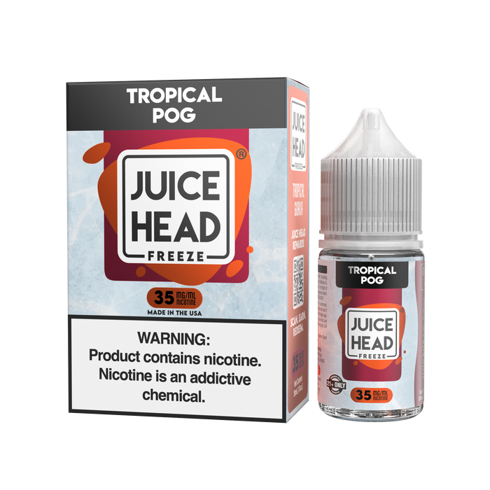 Juice Head Freeze Salt Tropical POG Freeze eJuice