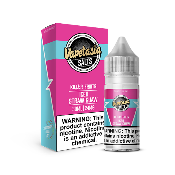 Vapetasia Killer Fruits Salt Iced Straw Guaw eJuice