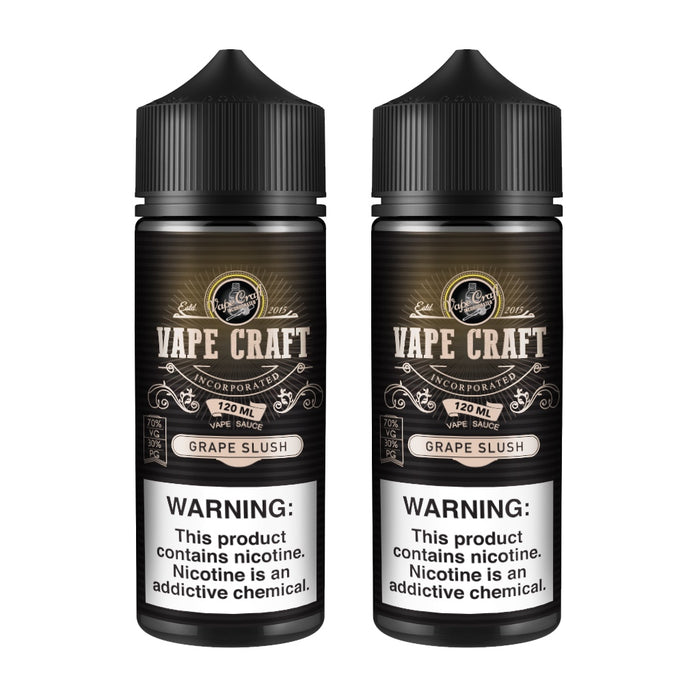 Vape Craft Grape Slush 2 Bottle Bundle