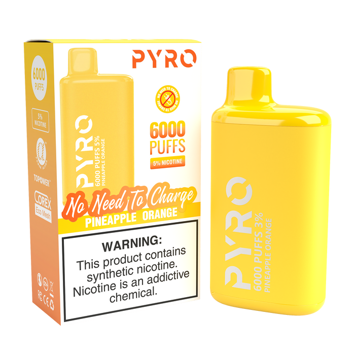 Pyro 6000 Puff Disposable UVD Pyro 6000 Puff Disposable UVD