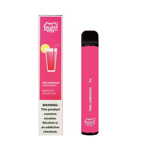 Puff Bar Plus 800 Pink Lemonade Disposable - Ultimate Vape Deals