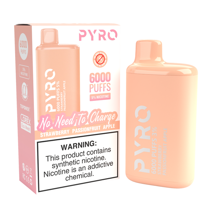 Pyro 6000 Puff Disposable UVD Pyro 6000 Puff Disposable UVD