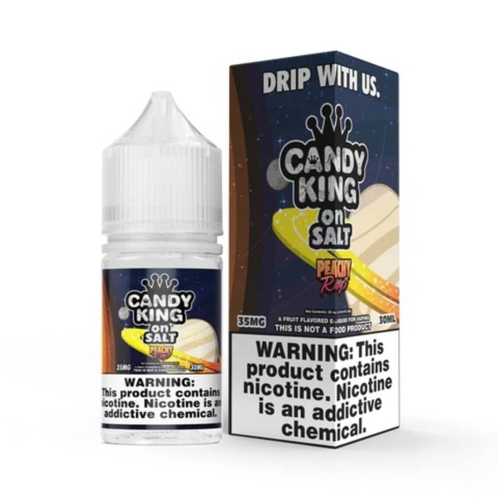 Candy King on Salt Peachy Rings eJuice