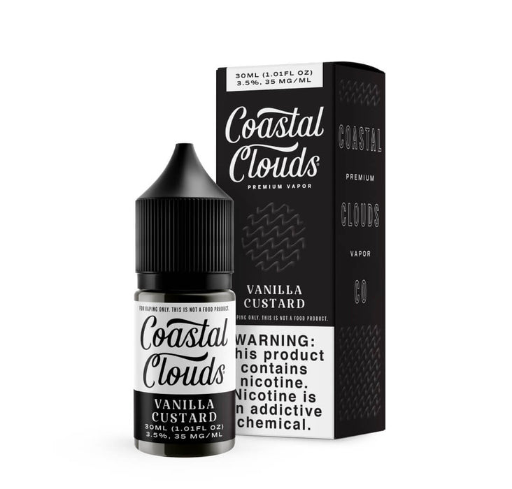 Coastal Clouds Salt Vanilla Custard eJuice