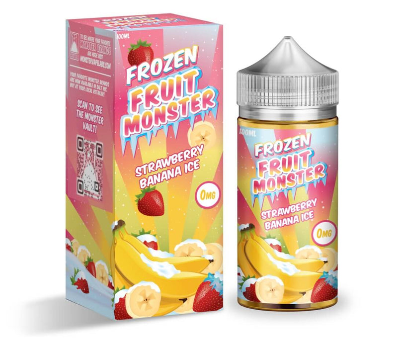 Frozen Fruit Monster Strawberry Banana Ice eJuice