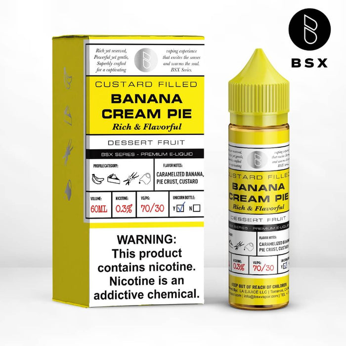 Glas BSX Banana Cream Pie eJuice