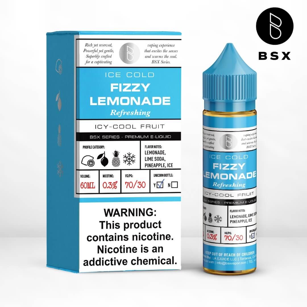 Glas BSX Fizzy Lemonade Ejuice | Only $13.99 | Ultimate Vape Deals  UVD