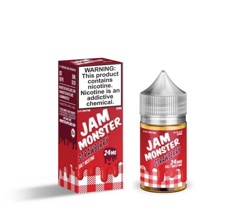 Jam Monster Salt Strawberry eJuice