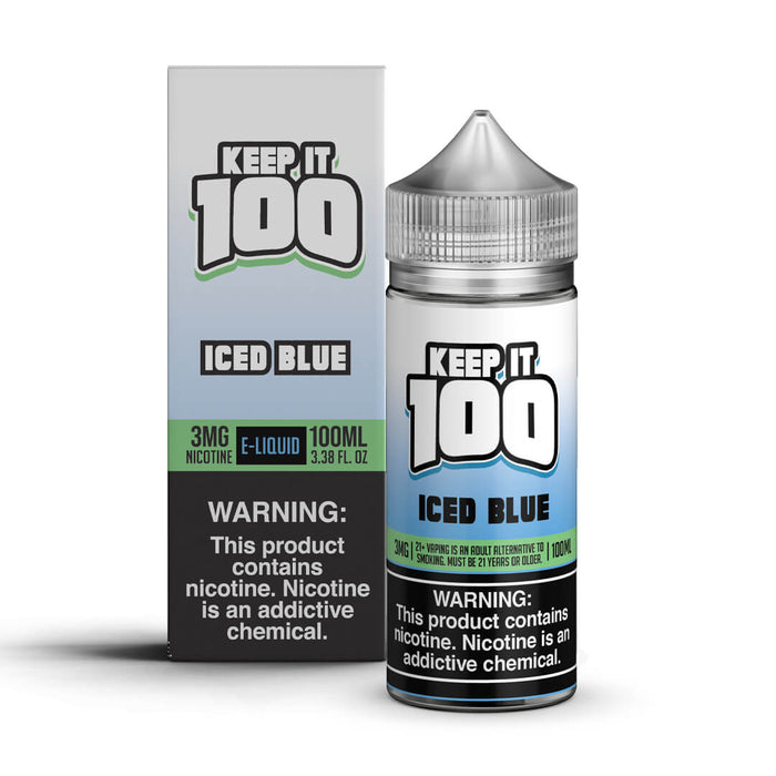 Keep It 100 Iced Blue eJuice