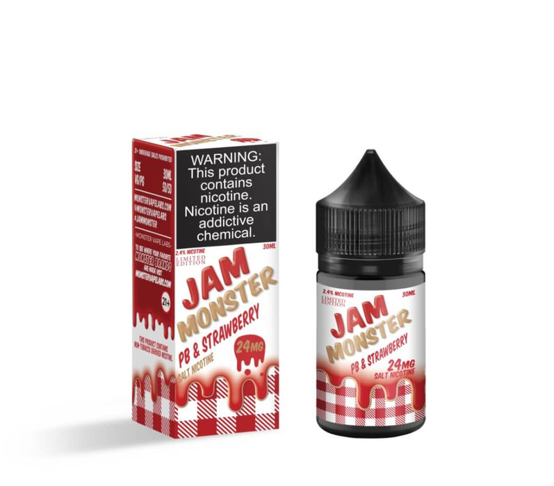 PB & Jam Monster Salt Strawberry eJuice