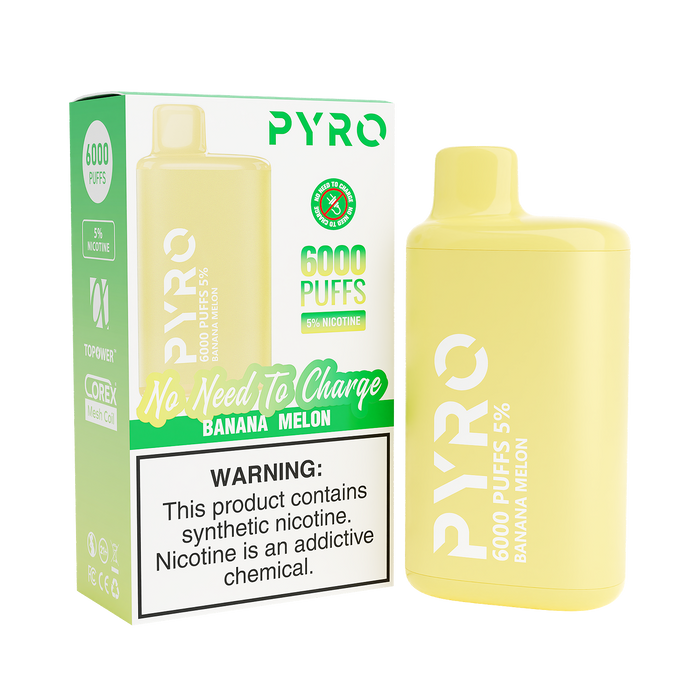 Pyro 6000 Puff Disposable UVD Pyro 6000 Puff Disposable UVD
