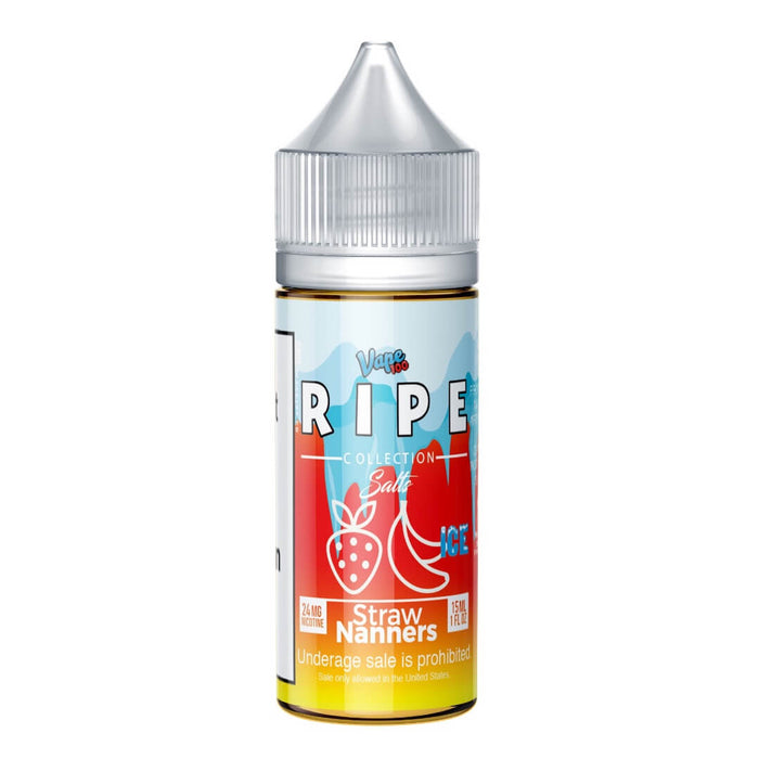 Ripe Collection Ice Salts Straw Nanners eJuice