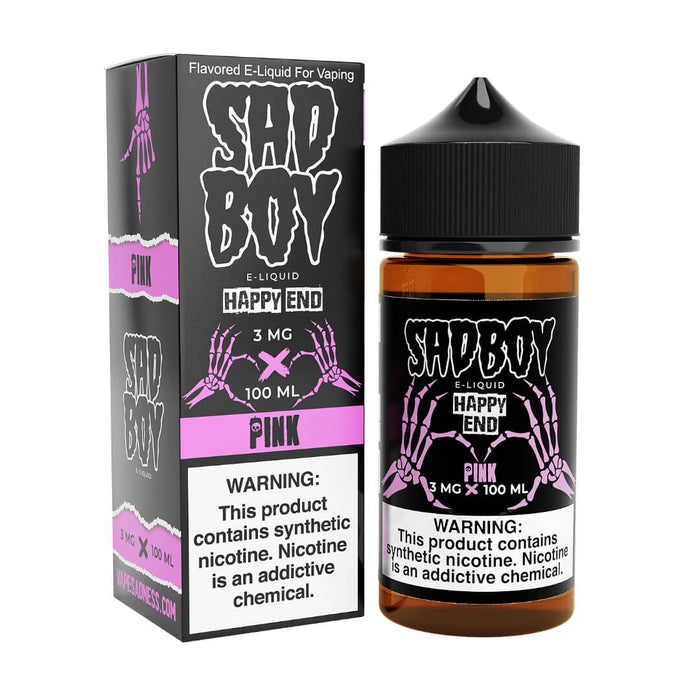 Sad Boy Happy End Line Pink eJuice | Only $12.99 | UVD Sad Boy Happy End Line Pink eJuice | Only $12.99 | UVD