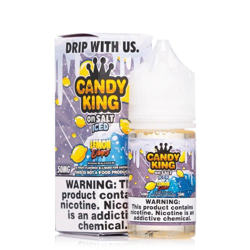 Candy King On Salt Iced Lemon Drops Ejuice-UVD
