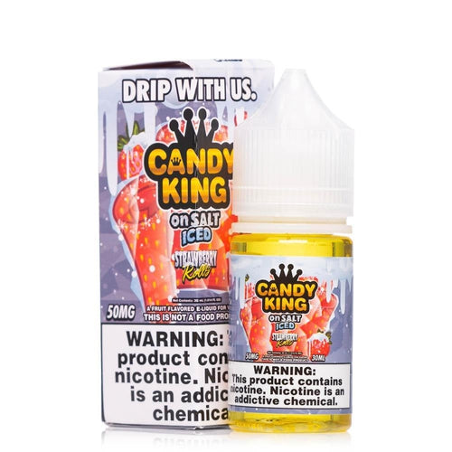 Candy King On Salt Iced Strawberry Rolls Ejuice-UVD